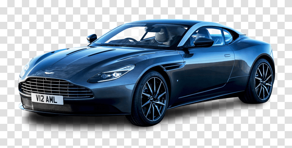 Aston Martin DB11 Blue Car Image, Vehicle, Transportation, Sedan, Tire Transparent Png
