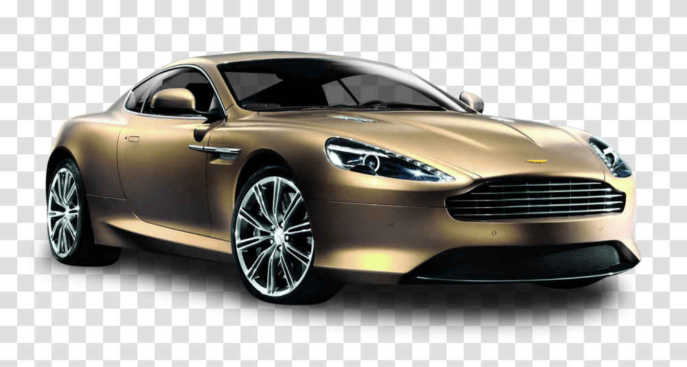 Aston Martin Dragon 88 Gold Car Image, Vehicle, Transportation, Automobile, Wheel Transparent Png