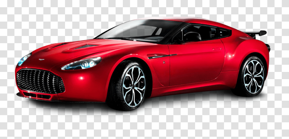 Aston Martin V12 Zagato Red Sports Car Image, Vehicle, Transportation, Automobile, Jaguar Car Transparent Png