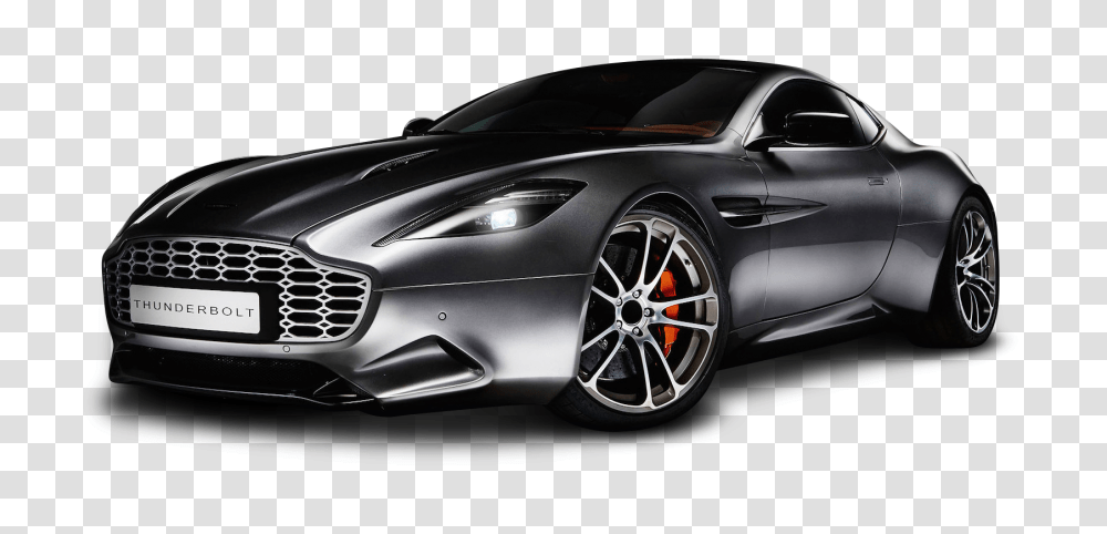 Aston Martin Vanquish Thunderbolt Car Image, Vehicle, Transportation, Automobile, Tire Transparent Png