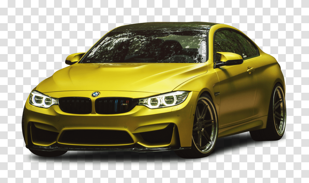 Austin Yellow BMW M4 Car Image, Vehicle, Transportation, Sports Car, Coupe Transparent Png