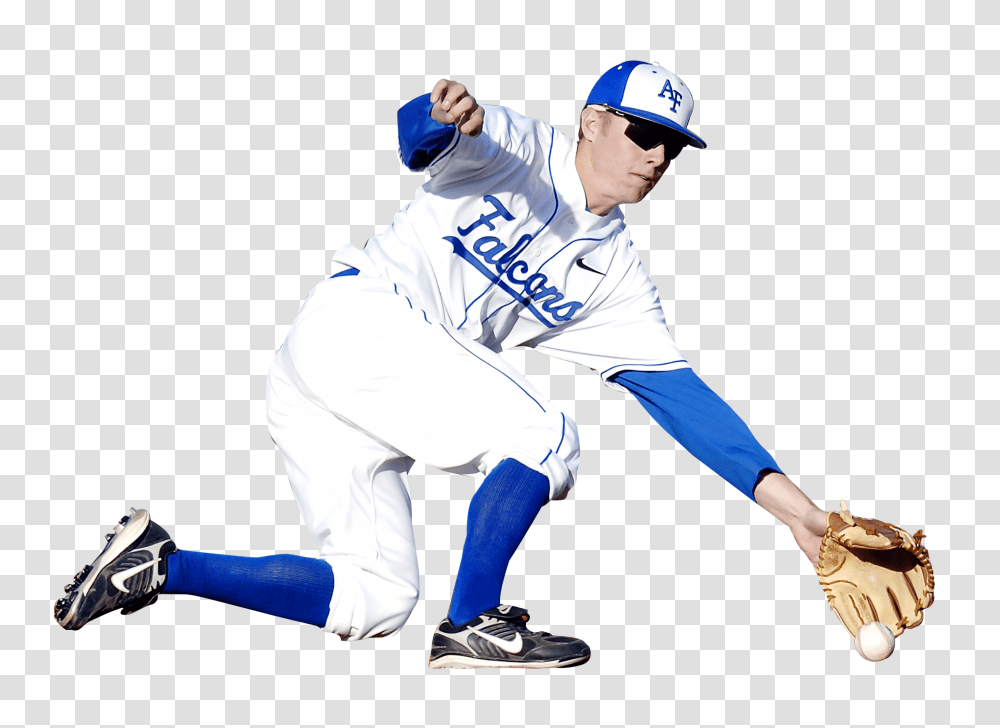 Baseball Player Pick Up The Ball Image, Sport, Person, People Transparent Png