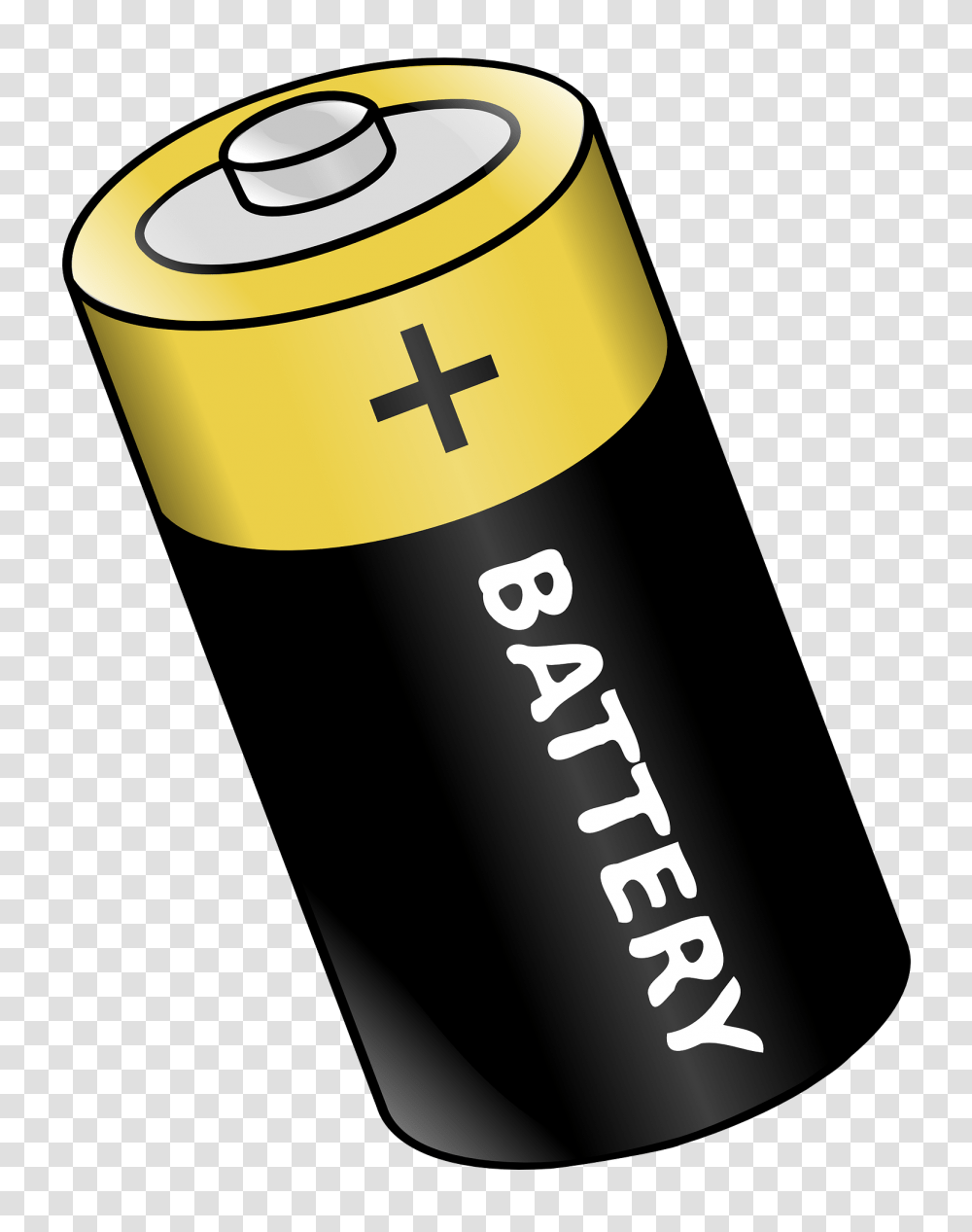 Battery Image, Cylinder, Shaker, Bottle Transparent Png