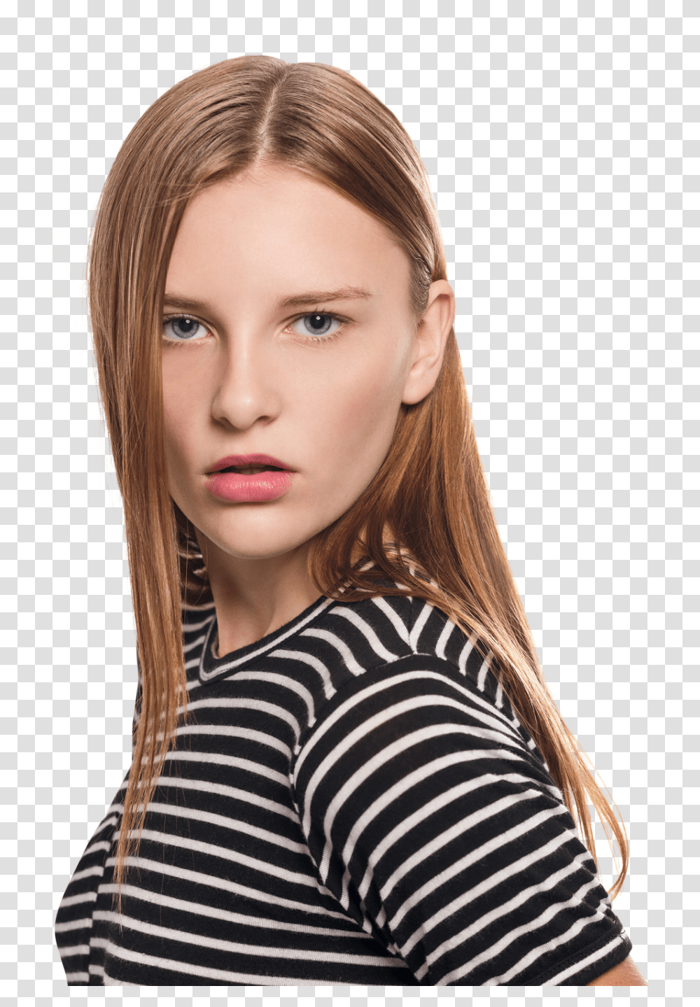 Beautiful Young Woman Face Close Up Image, Person, Blonde, Girl, Teen Transparent Png