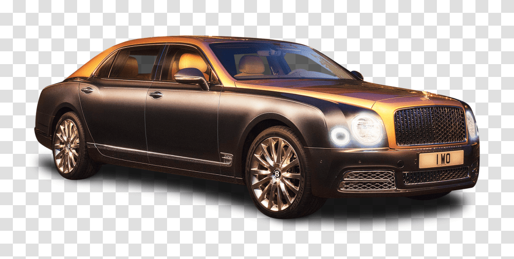 Bentley Mulsanne Black Car Image, Tire, Wheel, Machine, Spoke Transparent Png