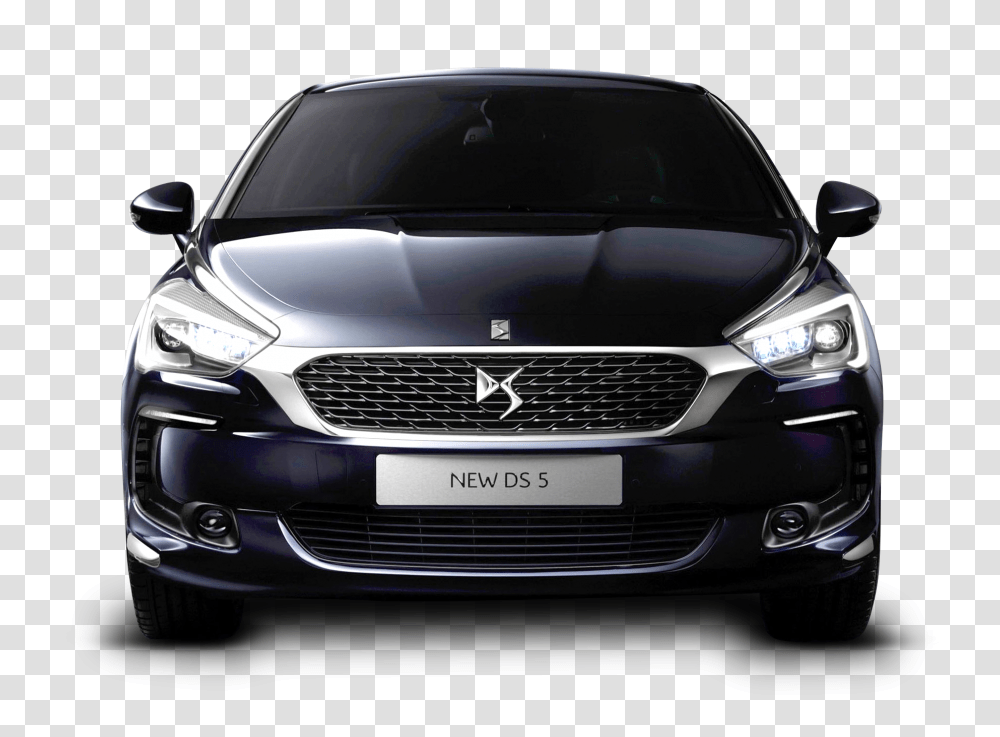 Black Citroen DS5 Car Front Image, Vehicle, Transportation, Tire, Wheel Transparent Png