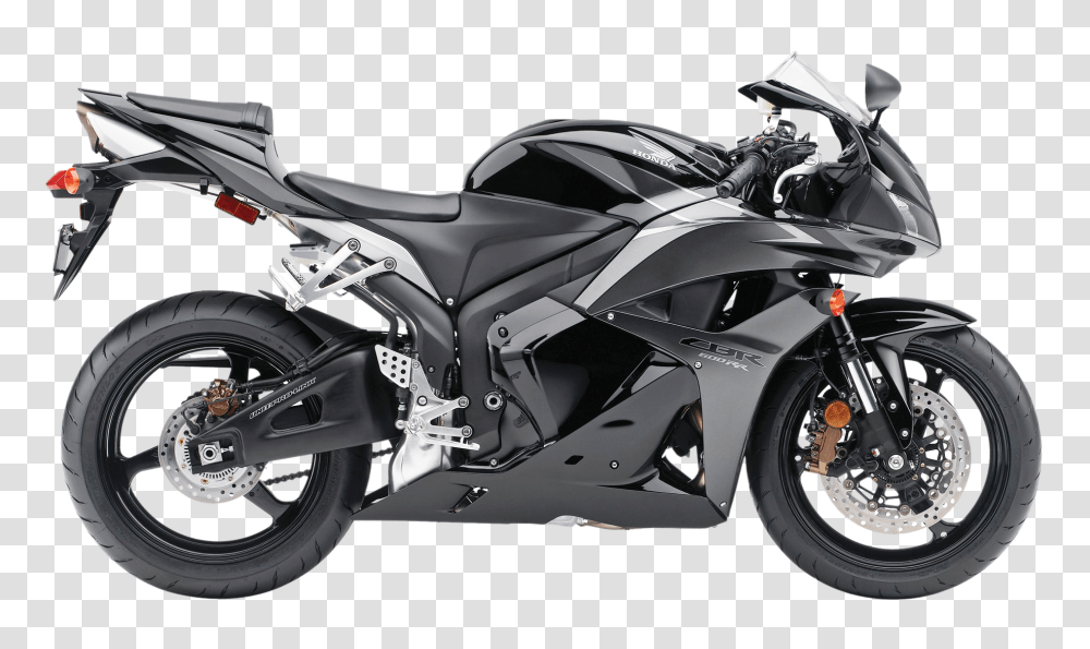 Black Honda CBR 600RR Motorcycle Bike Image, Transport, Vehicle, Transportation, Wheel Transparent Png