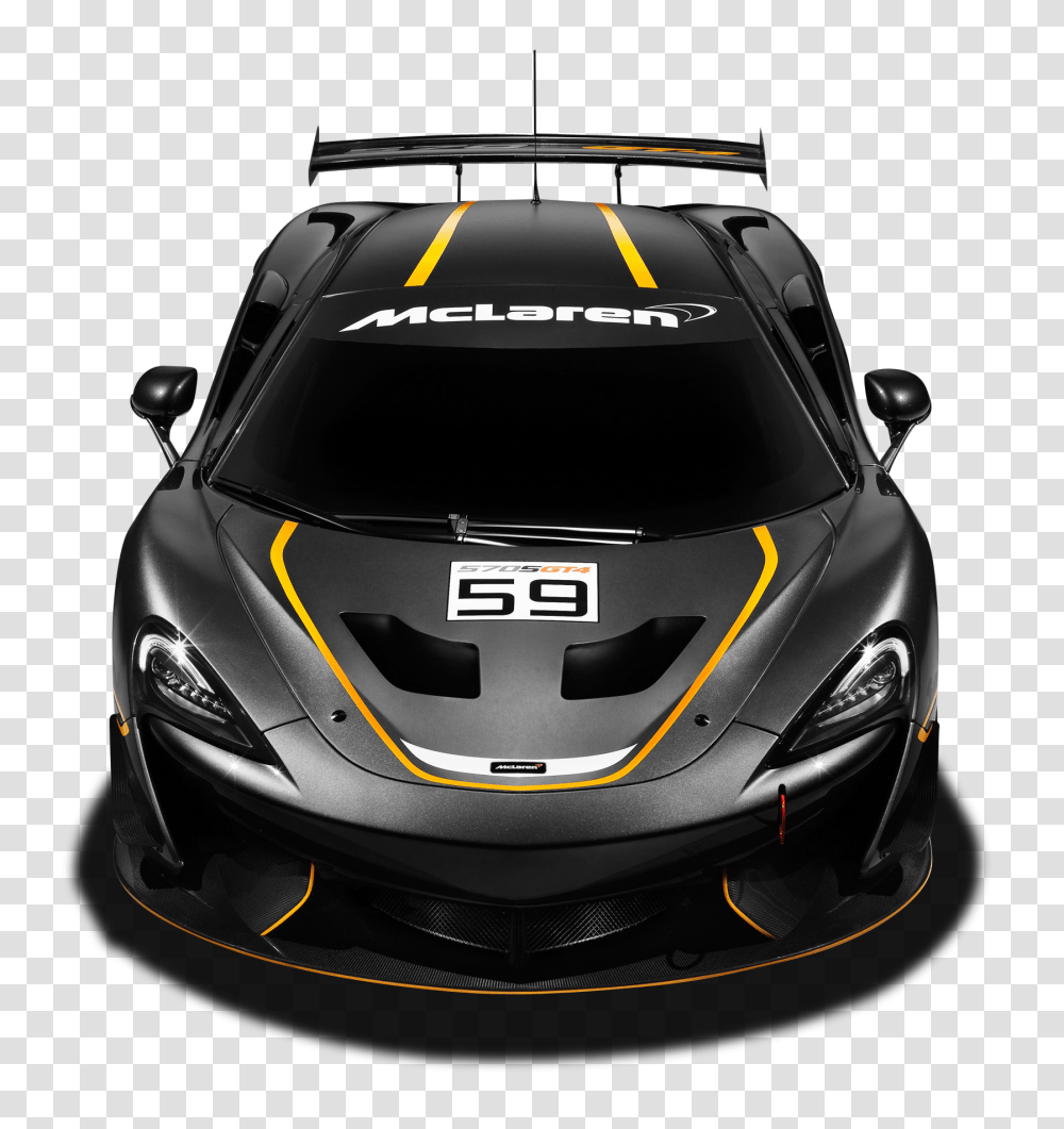 Black Mclaren 570s GT4 Race Car Image, Helmet, Sports Car, Vehicle, Transportation Transparent Png