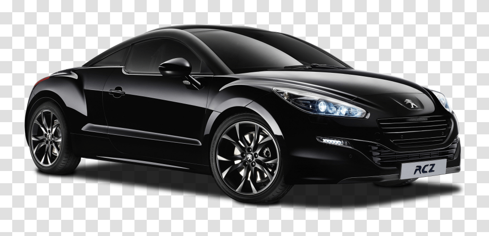 Black Peugeot RCZ Magnetic Car Image, Vehicle, Transportation, Automobile, Sedan Transparent Png