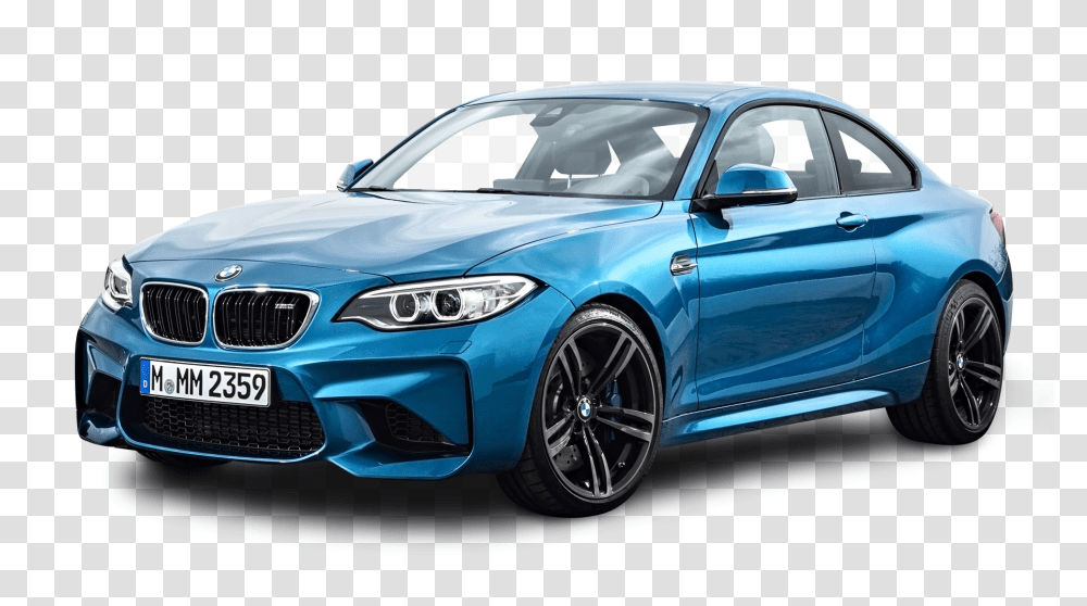 Blue BMW M2 Coupe Car Image, Sedan, Vehicle, Transportation, Wheel Transparent Png