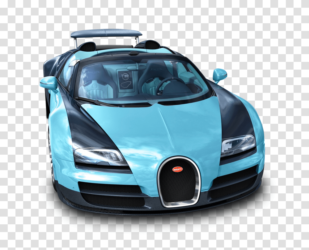 Blue Bugatti Veyron 16.4 Grand Sport Vitesse Car Image, Vehicle, Transportation, Automobile, Windshield Transparent Png