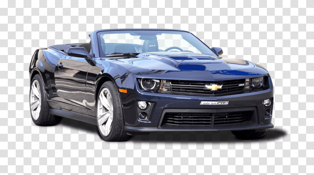 Blue Chevrolet Camaro ZL1 Convertible Car Image, Sports Car, Vehicle, Transportation, Automobile Transparent Png