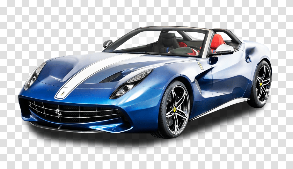 Blue Ferrari F60 America Car Image, Vehicle, Transportation, Automobile, Convertible Transparent Png