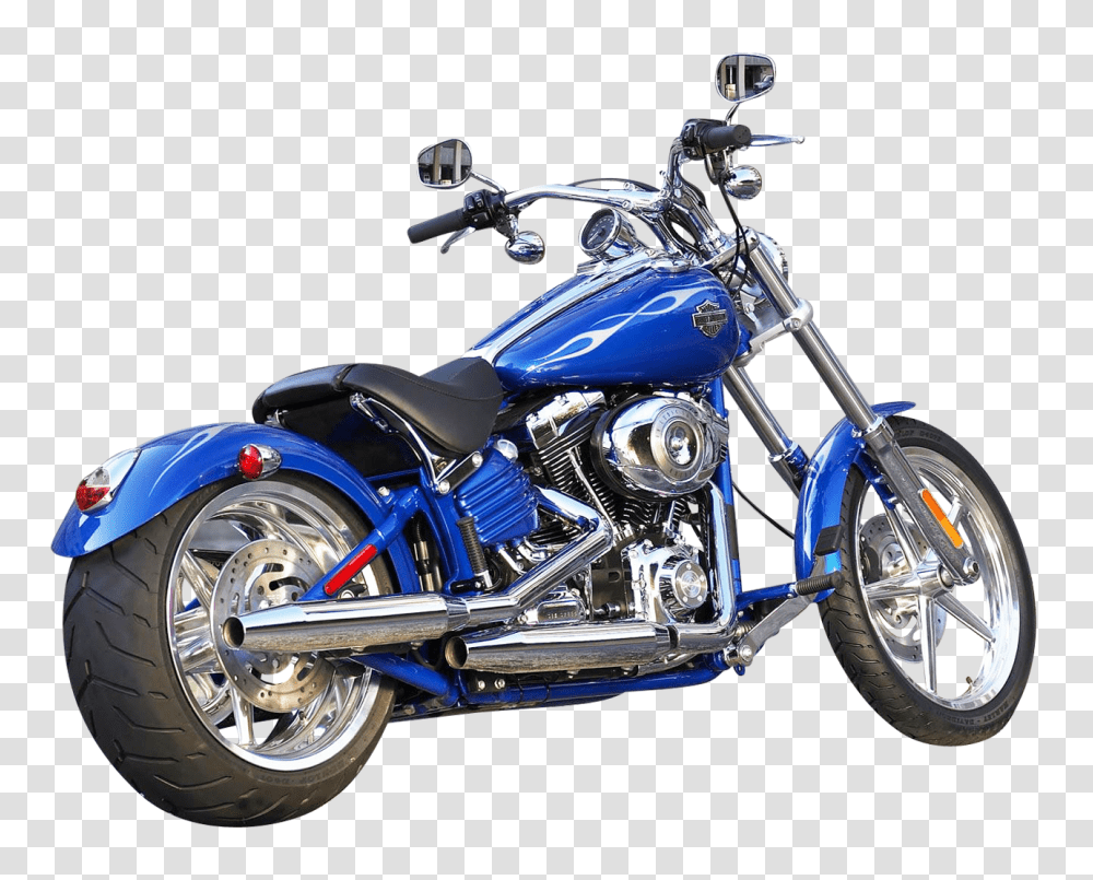 Blue Harley Davidson Motorcycle Bike Image, Transport, Vehicle, Transportation, Machine Transparent Png