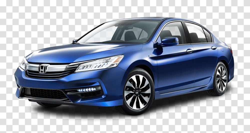 Blue Honda Accord Hybrid Car Image, Vehicle, Transportation, Sedan, Wheel Transparent Png
