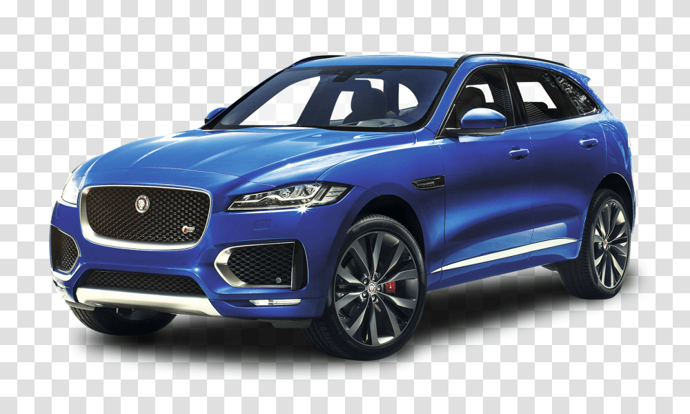 Blue Jaguar F PACE Car Image, Vehicle, Transportation, Automobile, Sedan Transparent Png