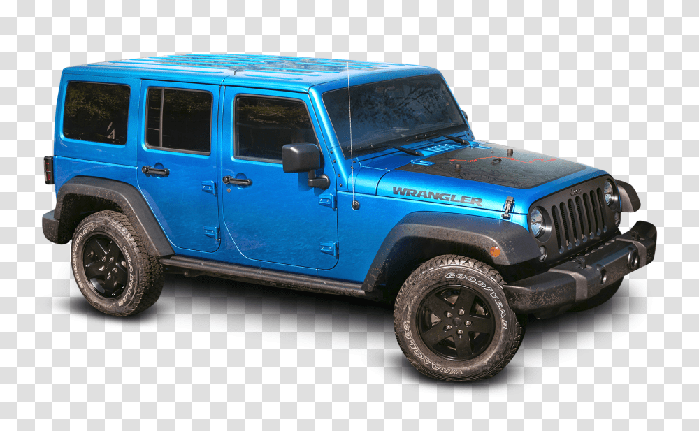 Blue Jeep Wrangler Car Image, Vehicle, Transportation, Automobile, Pickup Truck Transparent Png