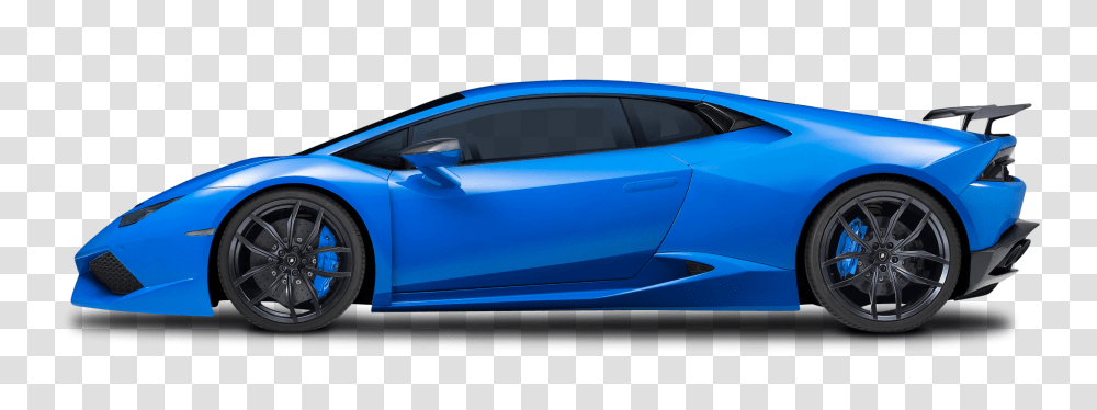 Blue Lamborghini Huracan Car Image, Tire, Wheel, Machine, Vehicle Transparent Png