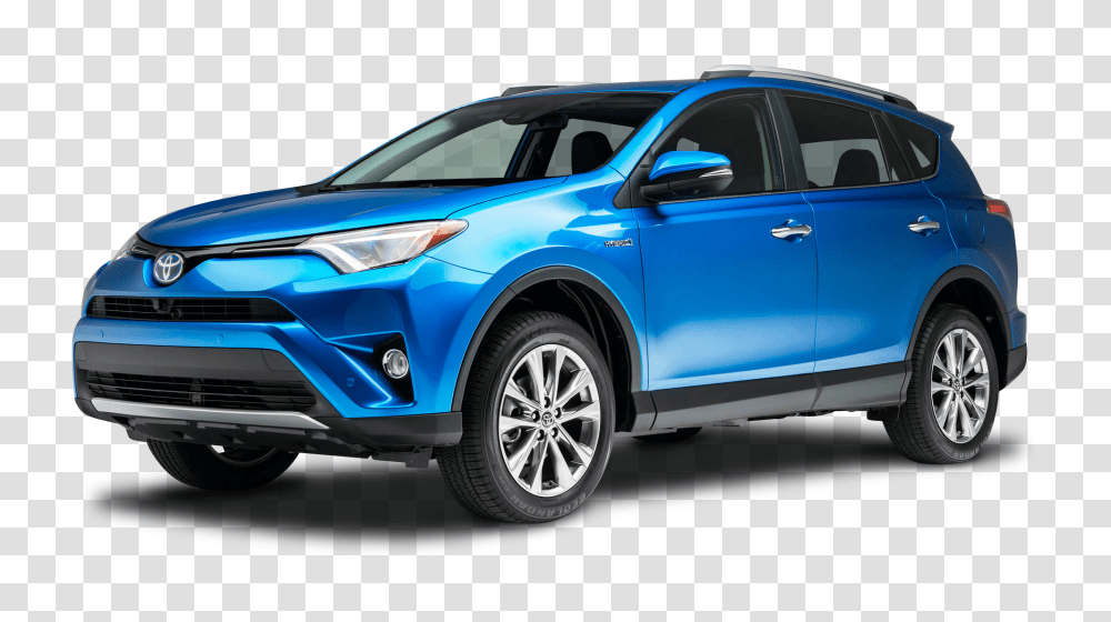 Blue Toyota RAV4 Hybrid Car Image, Vehicle, Transportation, Automobile, Suv Transparent Png
