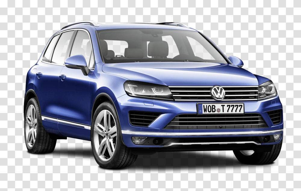 Blue Volkswagen Touareg Car Image, Vehicle, Transportation, Automobile, Suv Transparent Png