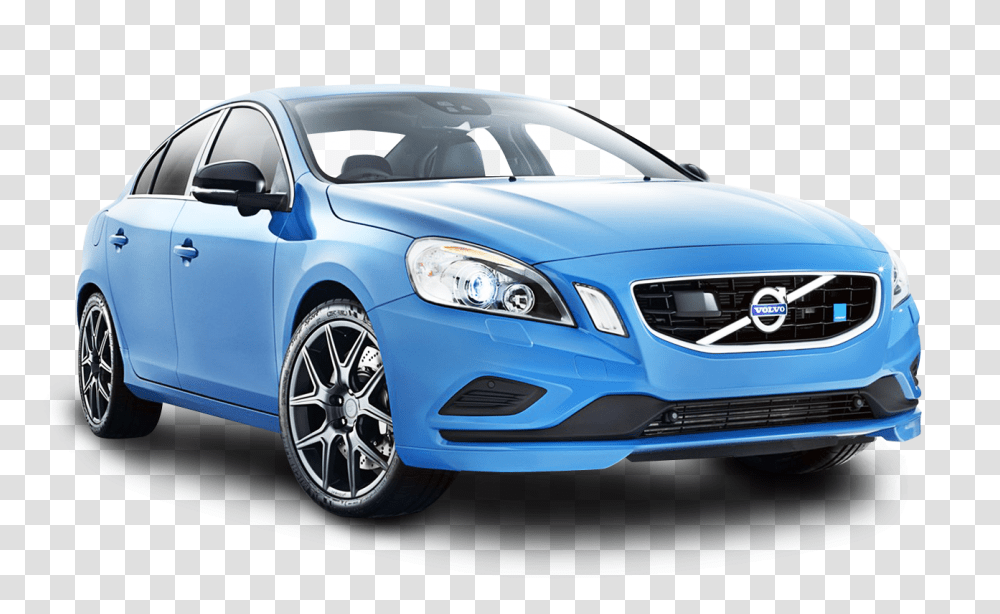Blue Volvo S60 Polestar Car Image, Vehicle, Transportation, Sedan, Tire Transparent Png