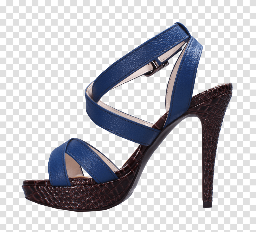 Blue Women Sandal Image, Footwear, Apparel, Shoe Transparent Png