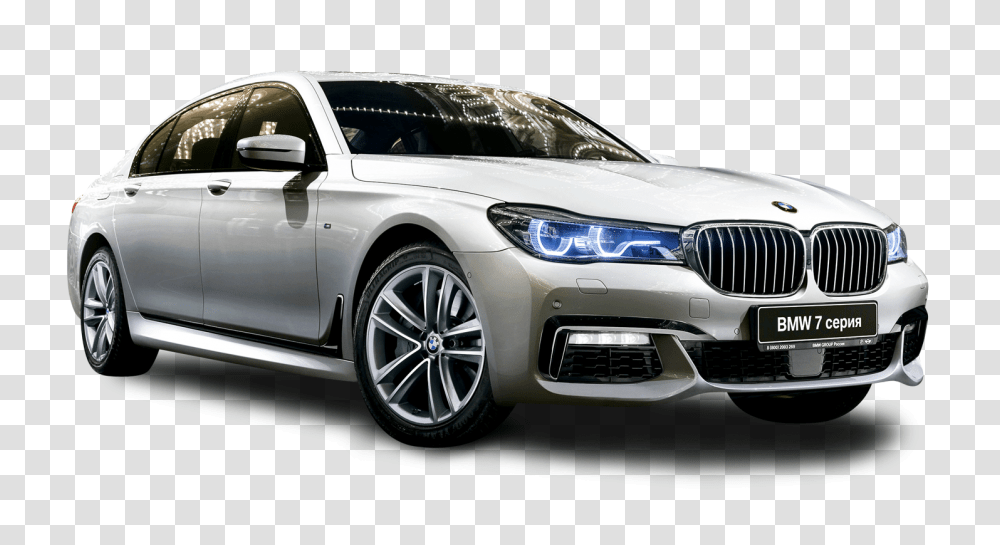 BMW 7 Series Car Image, Vehicle, Transportation, Tire, Wheel Transparent Png