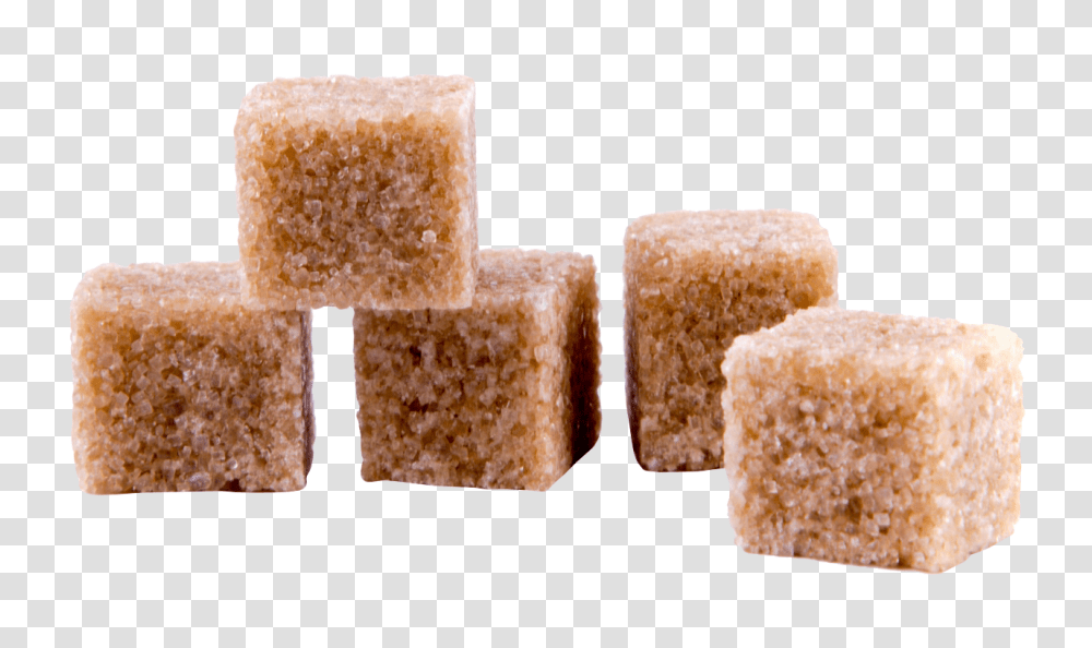 Brown Cane Sugar Cubes Image, Food, Sweets, Confectionery, Bread Transparent Png