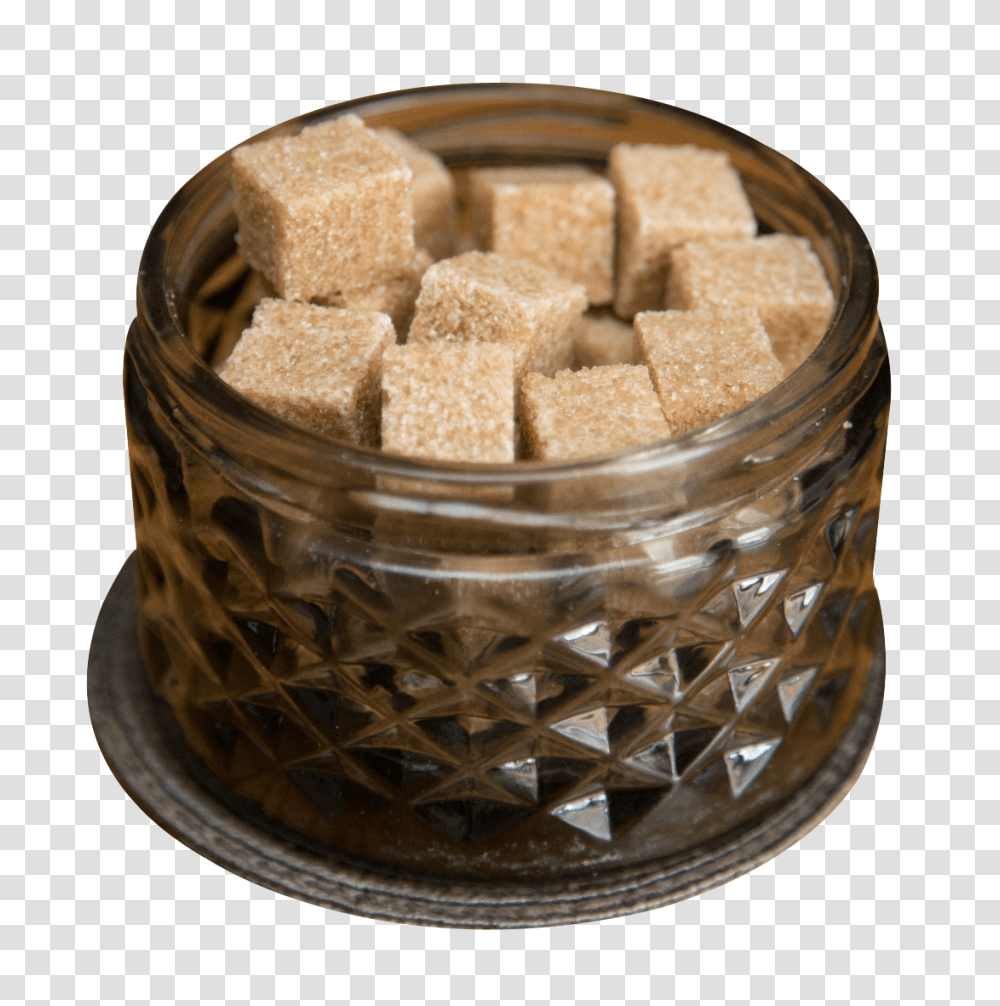 Brown Cane Sugar Cubes Image, Food, Sweets, Confectionery, Ring Transparent Png