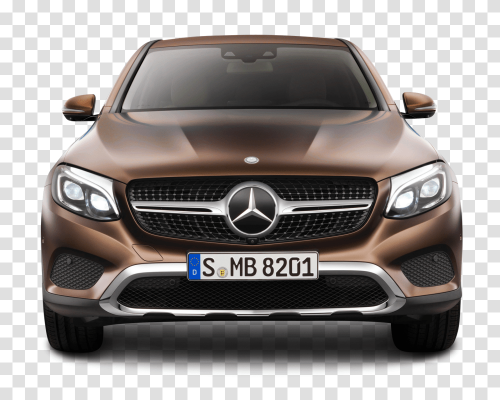 Brown Mercedes Benz GLE Coupe Front View Car Image, Vehicle, Transportation, Sedan, Tire Transparent Png