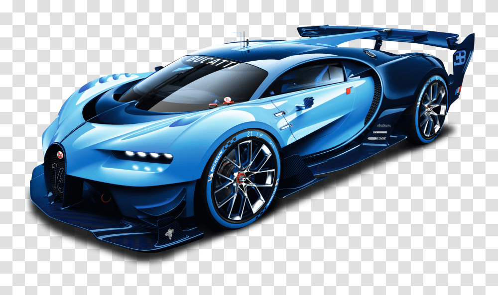 Bugatti Vision Gran Turismo Car Image, Vehicle, Transportation, Automobile, Sports Car Transparent Png