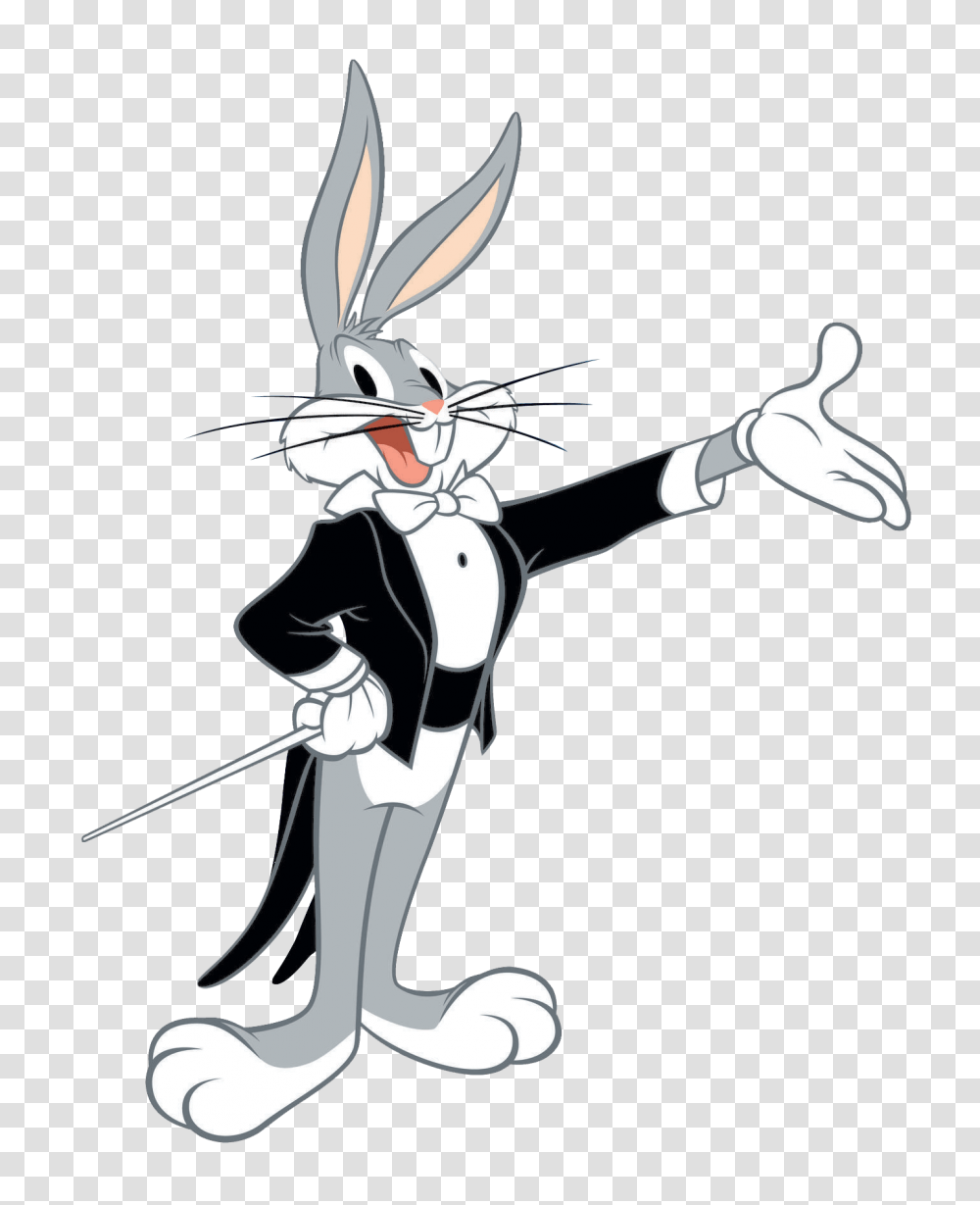 Bugs Bunny Image, Performer, Juggling, Stencil, Kneeling Transparent Png