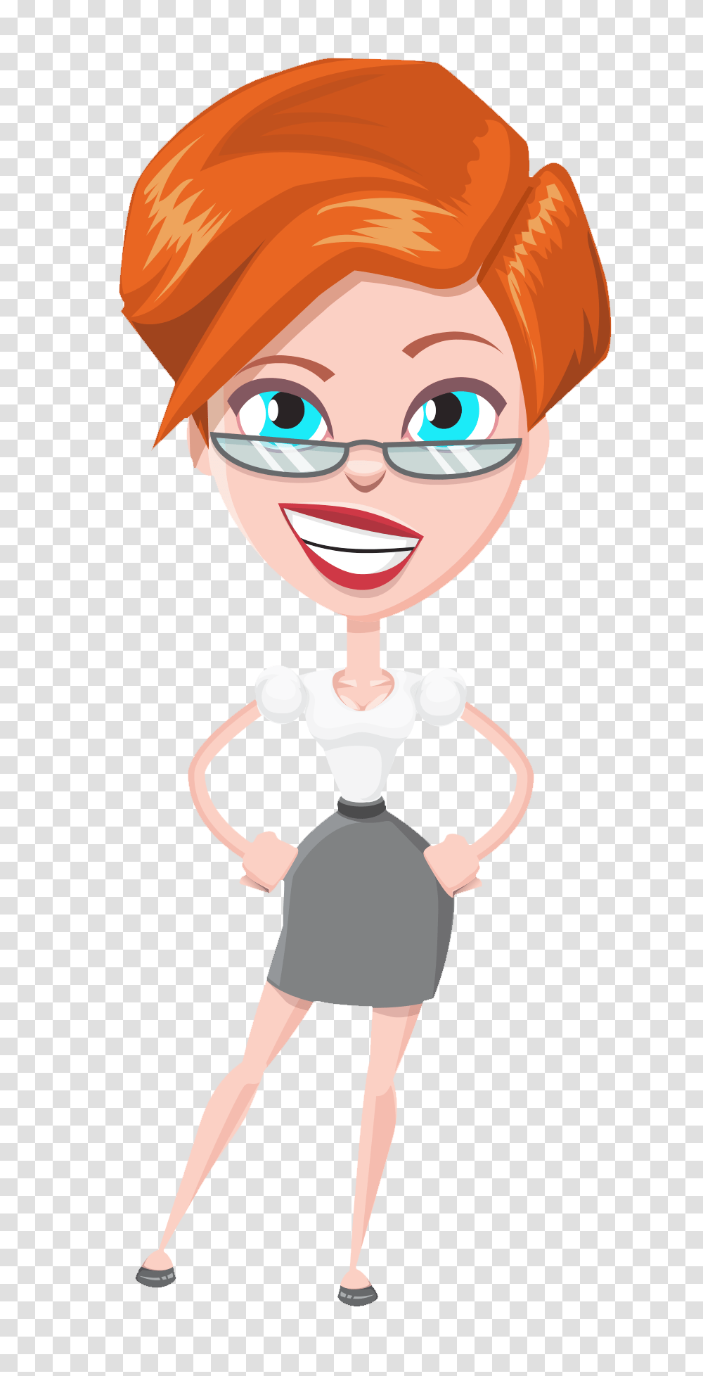 Business Woman Vector Image, Person, Human, Apparel Transparent Png