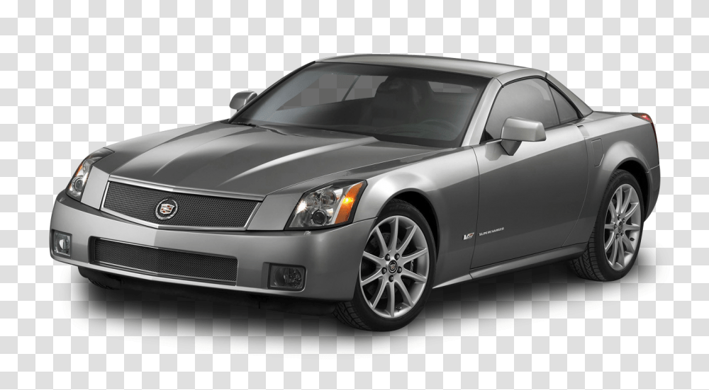 Cadillac XLR V Grey Car Image, Sedan, Vehicle, Transportation, Tire Transparent Png