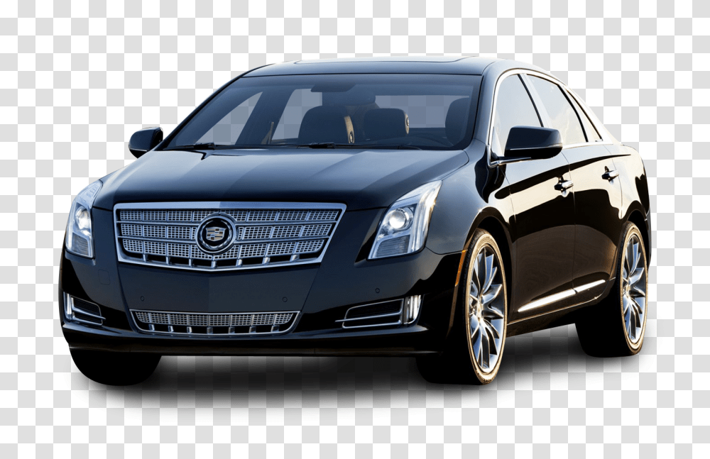 Cadillac XTS Black Car Image, Tire, Wheel, Machine, Vehicle Transparent Png