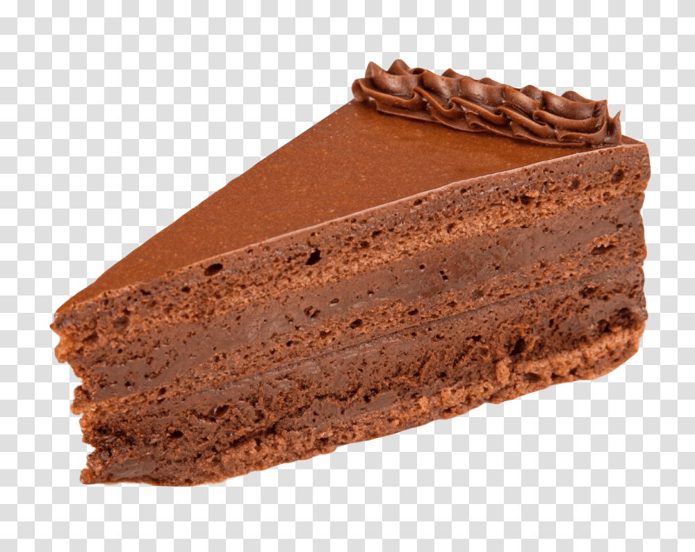 Cake Piece Image, Food, Dessert, Fudge, Chocolate Transparent Png