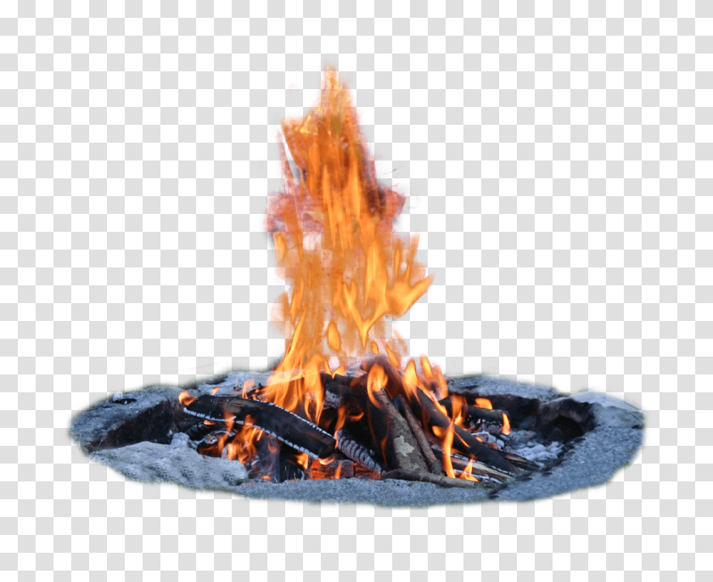 Campfire Image, Nature, Bonfire, Flame Transparent Png