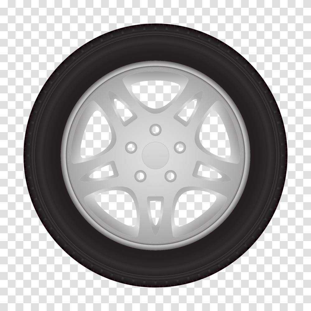 Car Wheel Vector Image, Machine, Tire, Alloy Wheel, Spoke Transparent Png