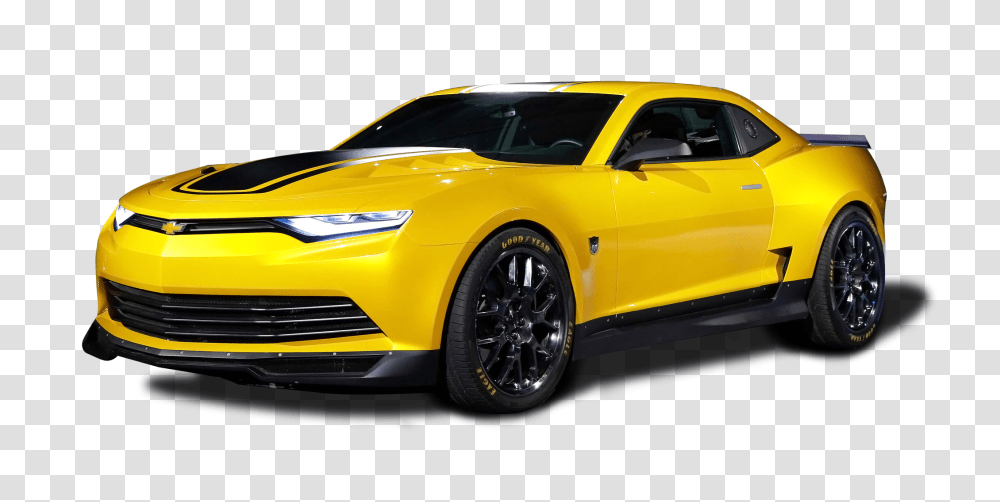 Chevrolet Camaro Concept Yellow Car Image, Vehicle, Transportation, Sports Car, Coupe Transparent Png