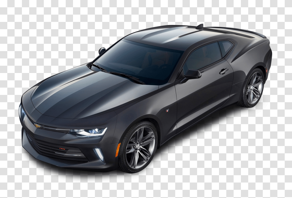 Chevrolet Camaro RS Black Car Image, Vehicle, Transportation, Automobile, Sedan Transparent Png