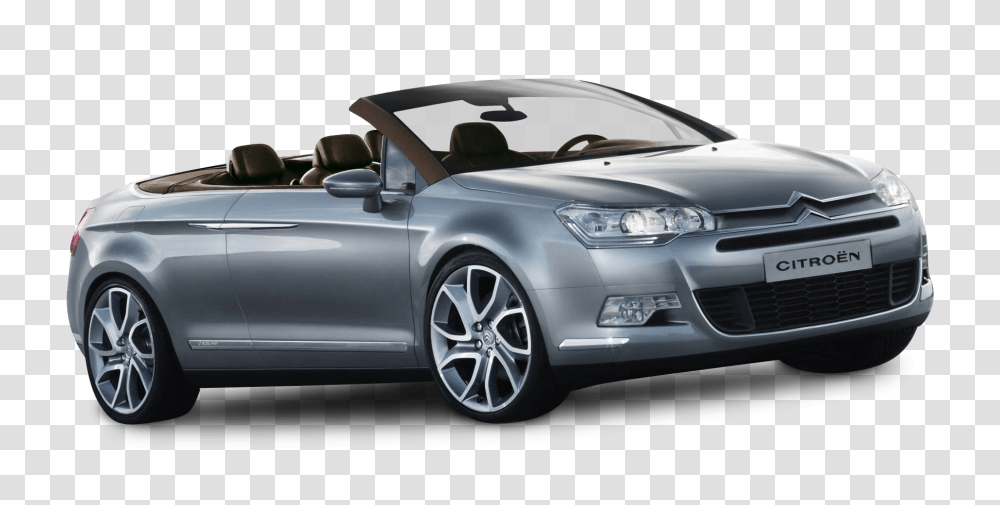 Citroen C5 Airscape Grey Car Image, Vehicle, Transportation, Automobile, Convertible Transparent Png