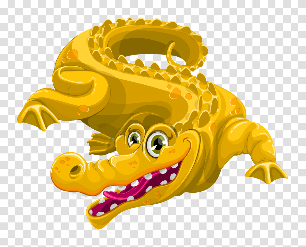Желтый крокодил