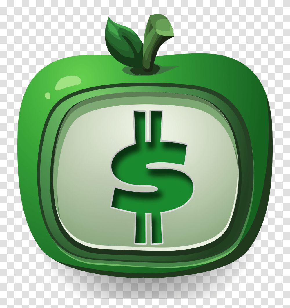 Dollar Image 2, Green, Plant, Recycling Symbol Transparent Png