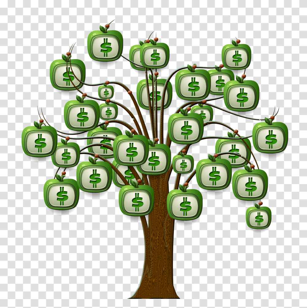 Dollar Tree Image, Green, Recycling Symbol Transparent Png