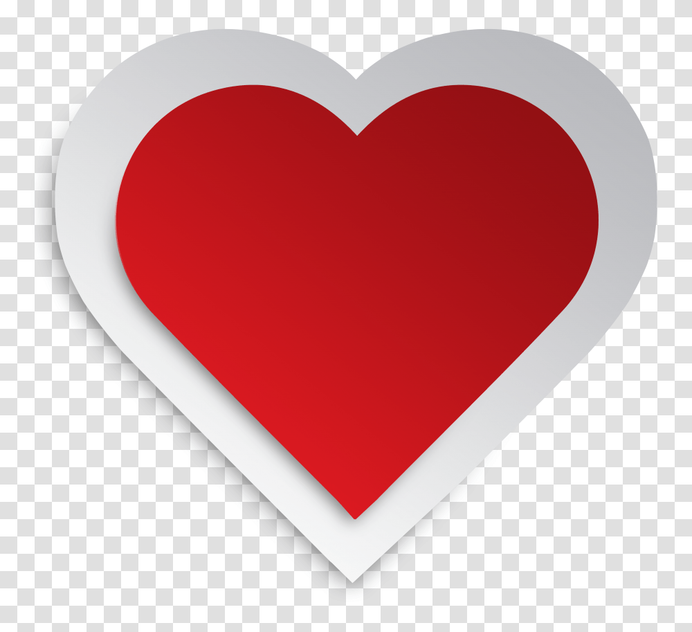 Double Heart Image, Label, Pillow, Cushion Transparent Png