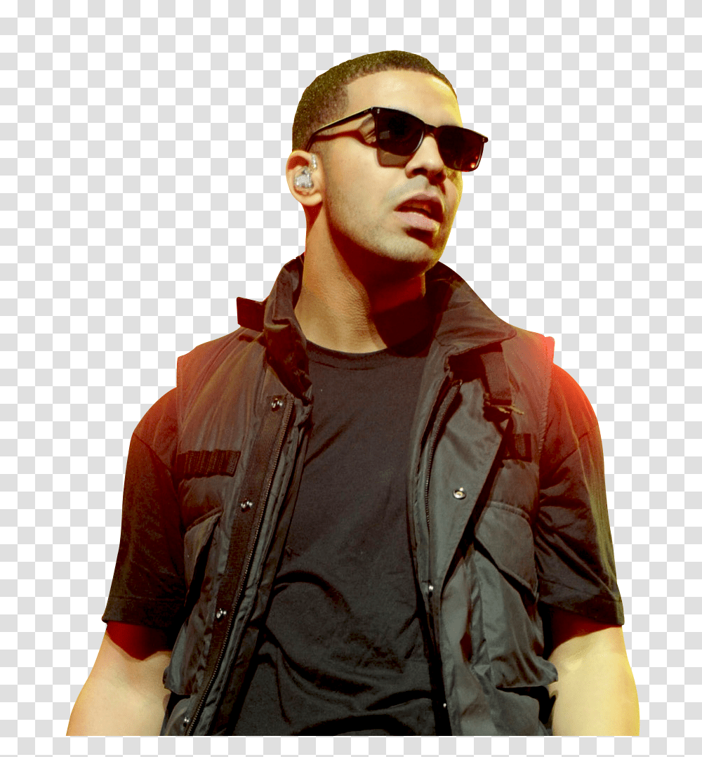 Drake Image, Celebrity, Sunglasses, Accessories, Person Transparent Png