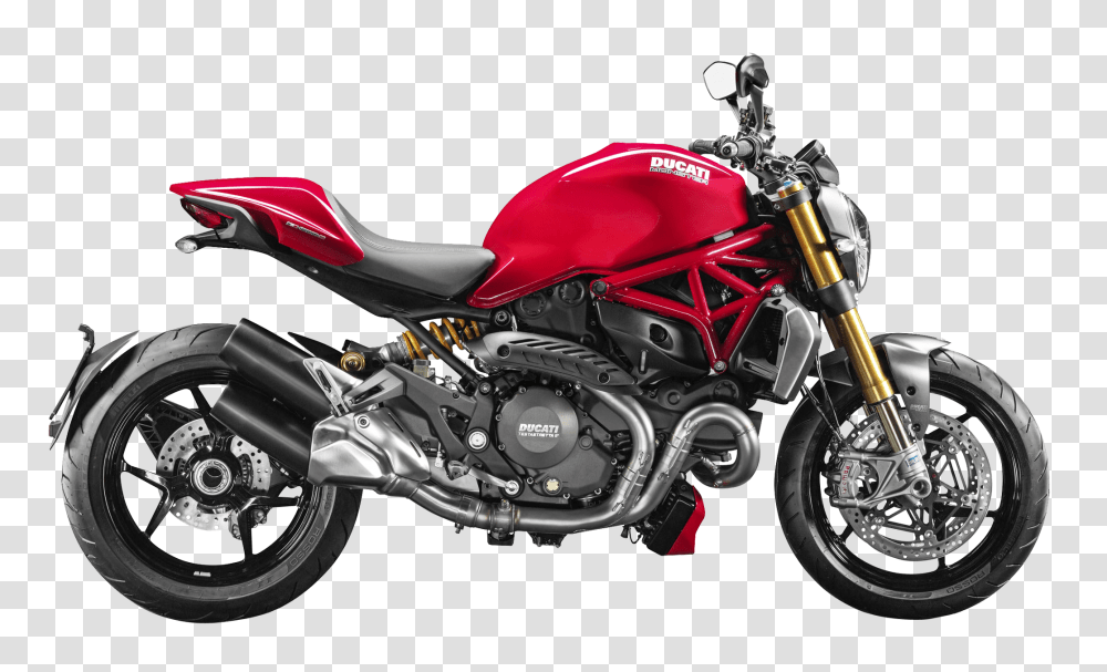 Ducati Monster Red Motorcycle Bike Image, Transport, Vehicle, Transportation, Machine Transparent Png