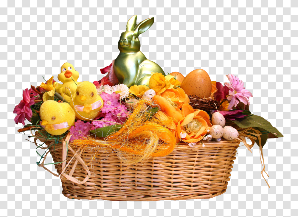 Easter Basket Image, Religion, Plant, Sweets, Food Transparent Png