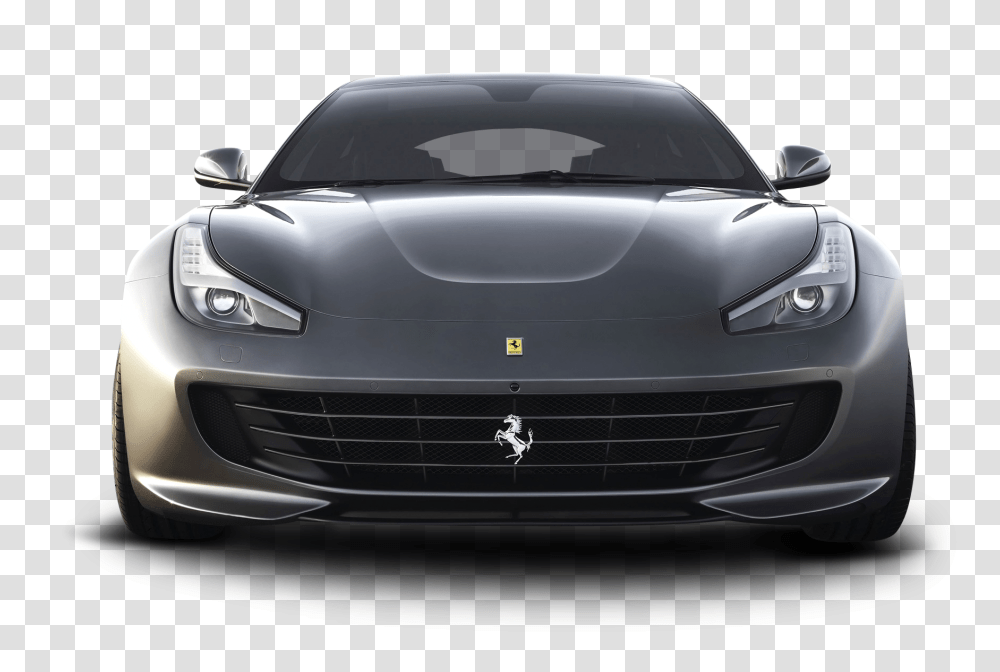 Ferrari GTC4 Lusso Front Gray Car Image, Vehicle, Transportation, Windshield, Tire Transparent Png