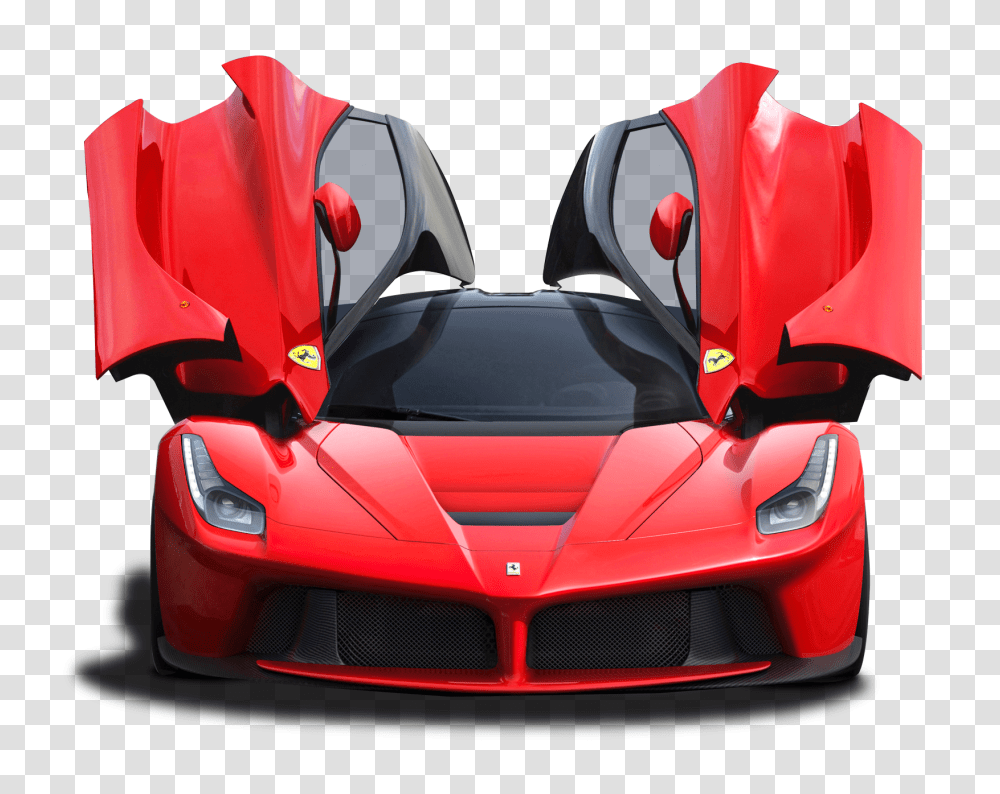 Ferrari Laferrari Doors Open Image, Car, Cushion, Vehicle, Transportation Transparent Png